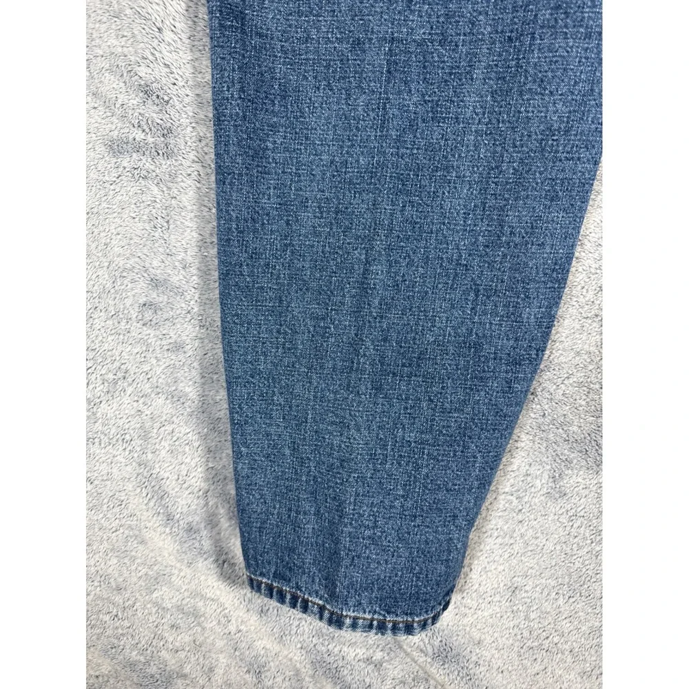 Chaps Denim Mens Straight Leg Blue Jeans Medium‎ Wash 100% Cotton 38x30 C20151